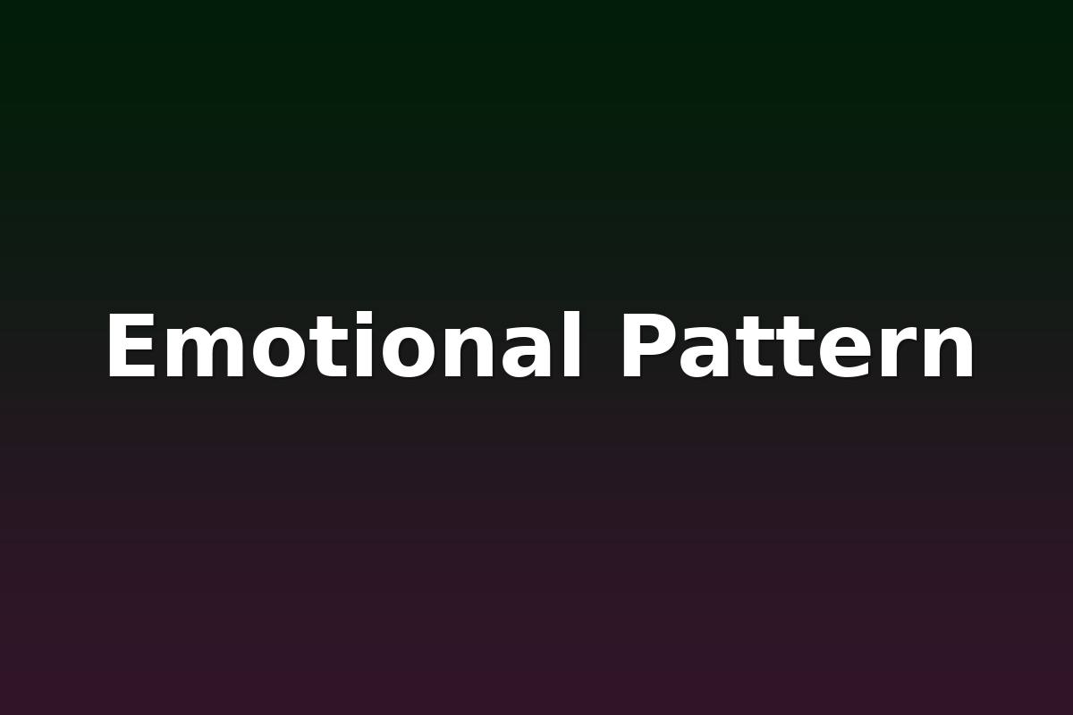 Emotional Pattern