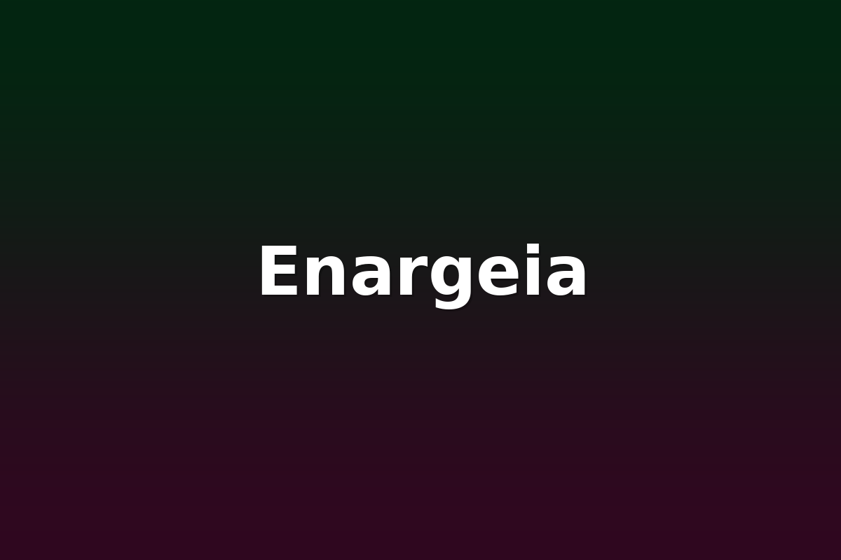 Enargeia
