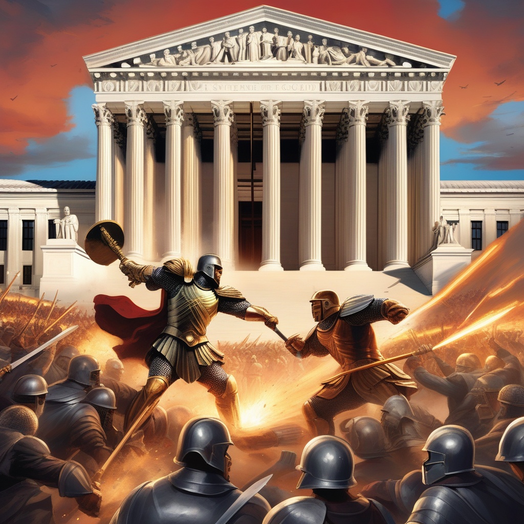 Epic Battle For Supreme Court