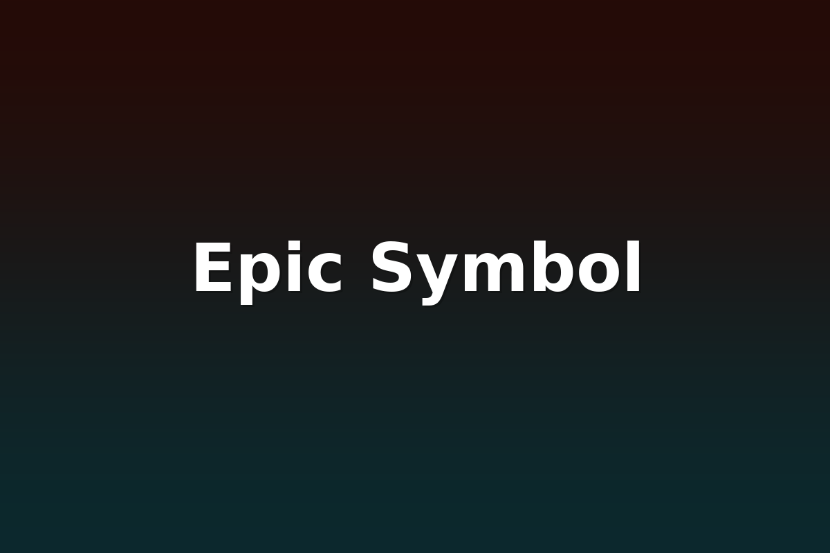 Epic Symbol