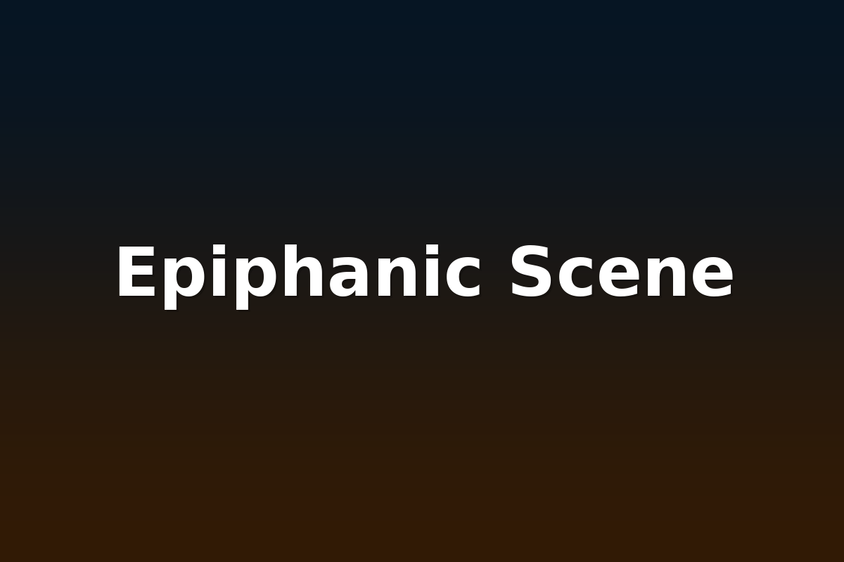 Epiphanic Scene