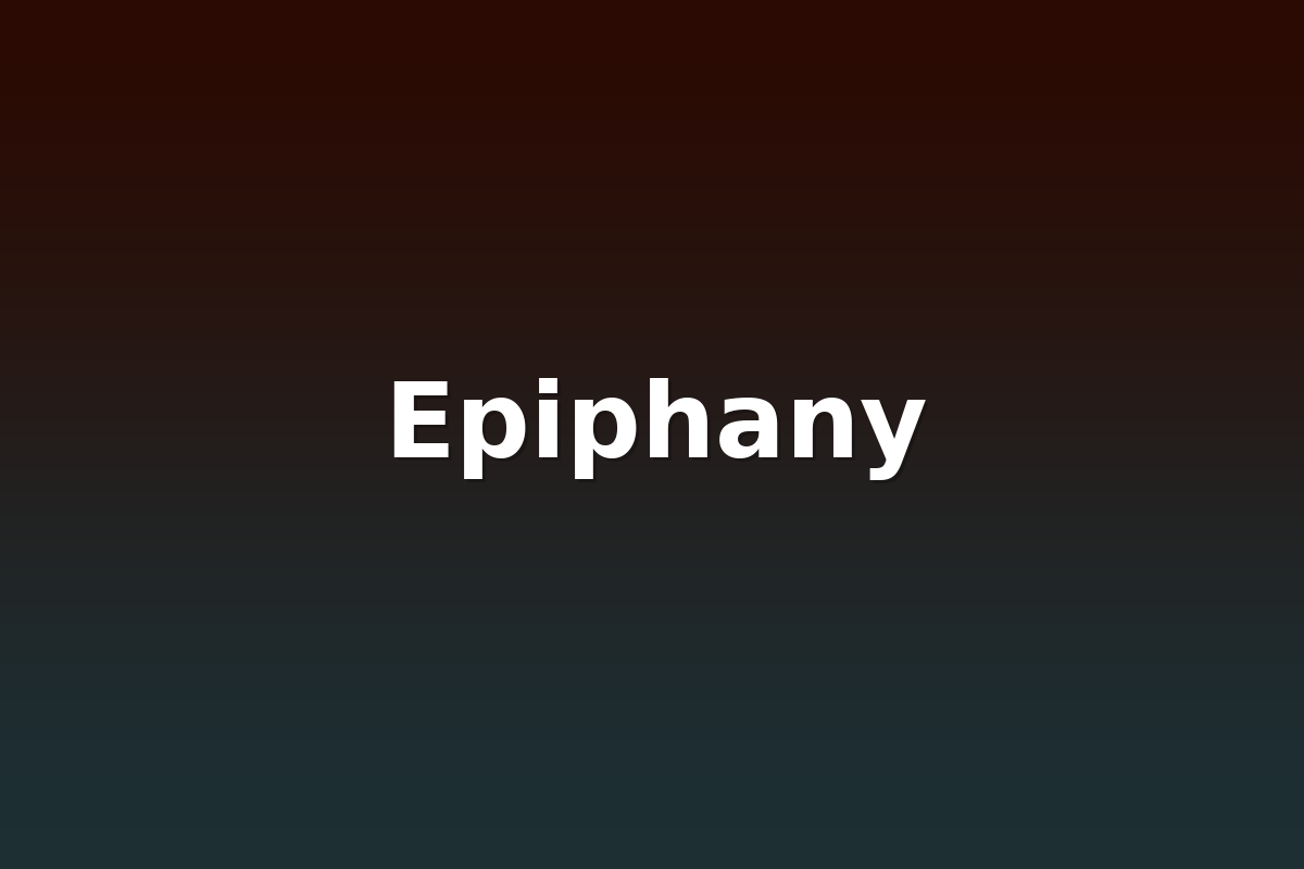 Epiphany