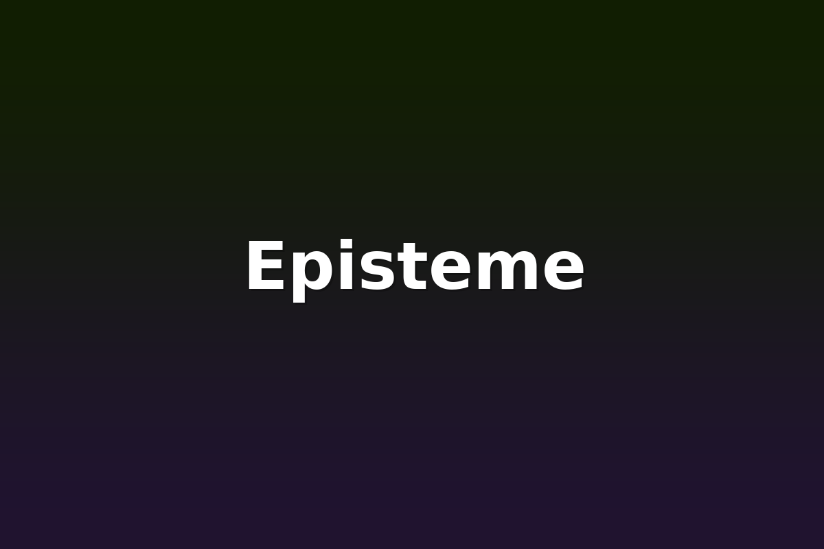 Episteme