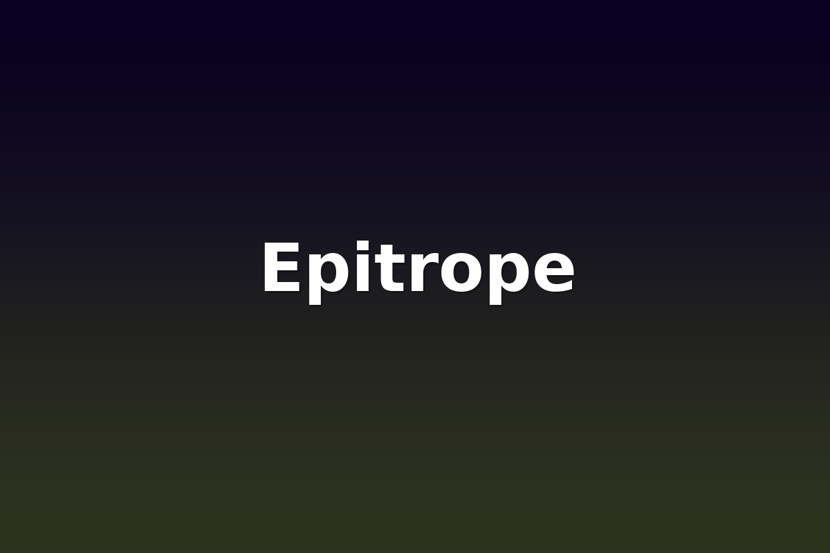 Epitrope