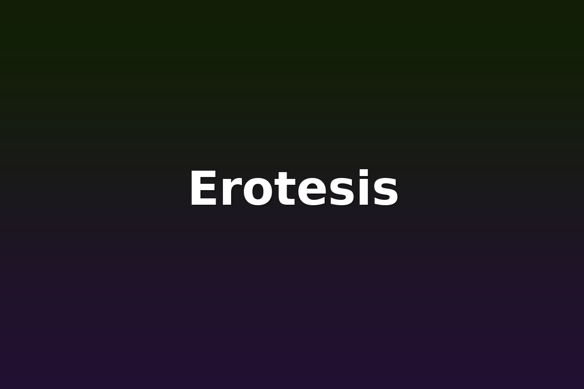 Erotesis