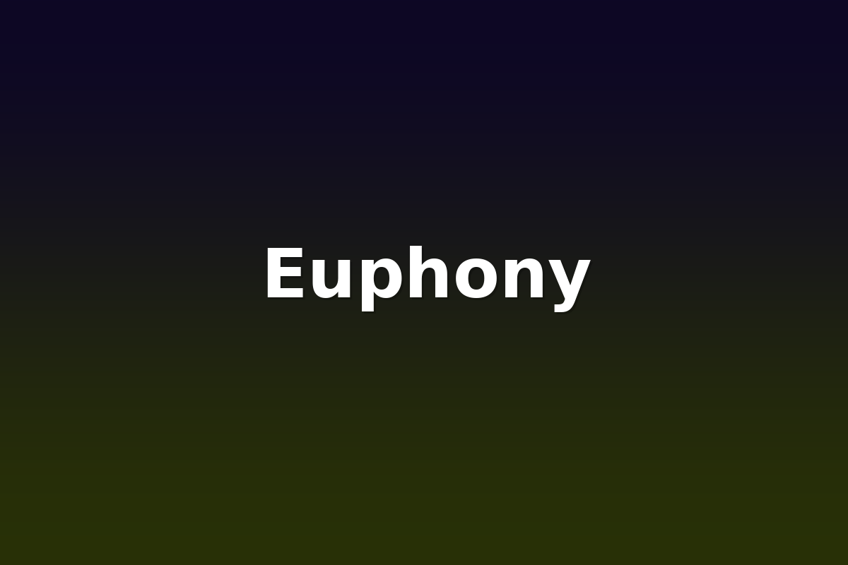 Euphony