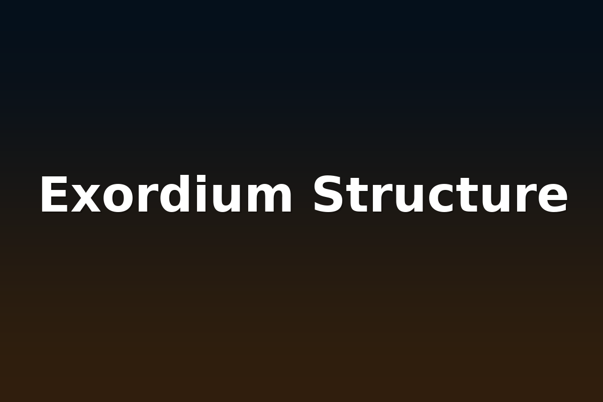 Exordium Structure