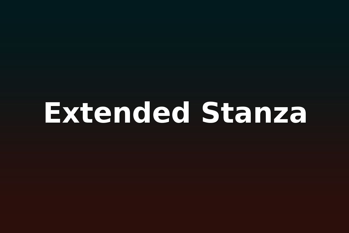 Extended Stanza