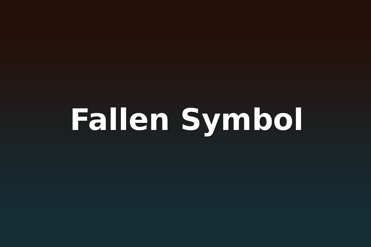 Fallen Symbol