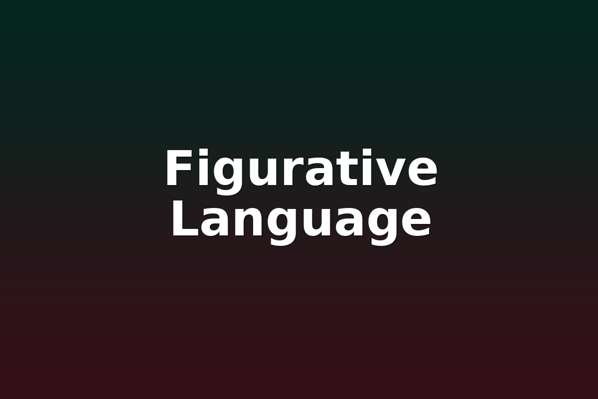 Figurative Language