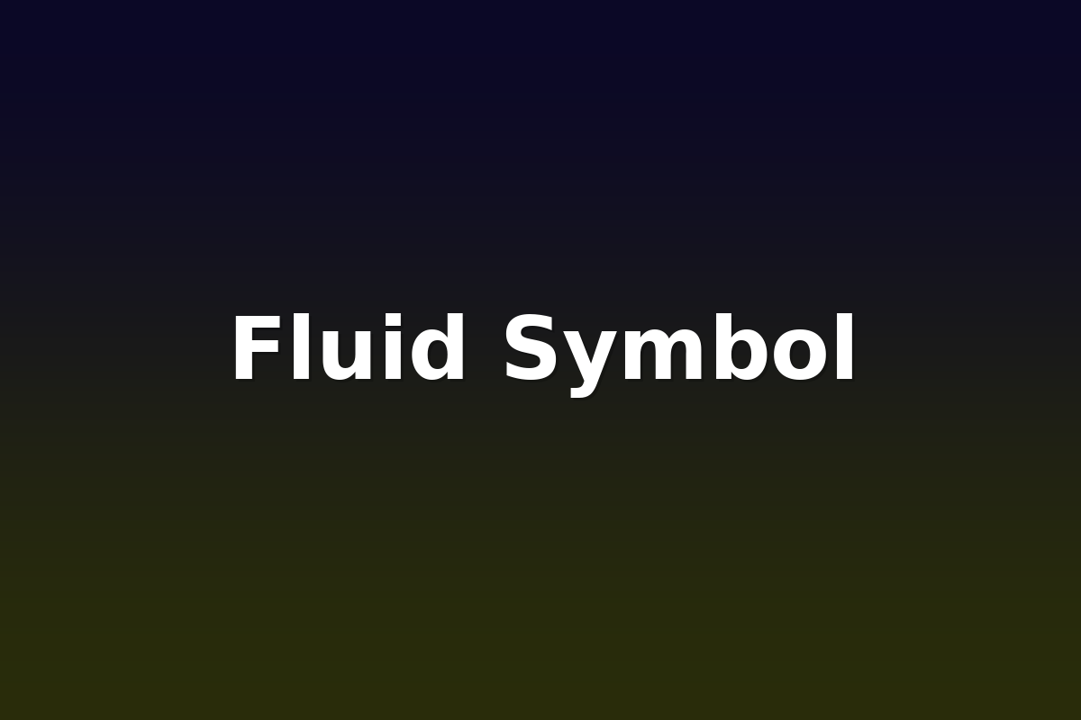 Fluid Symbol
