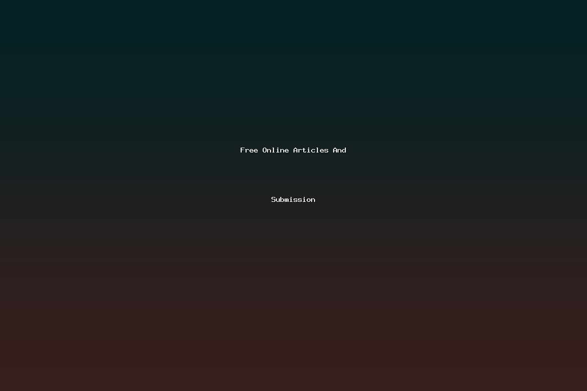 Free Online Articles And Submission