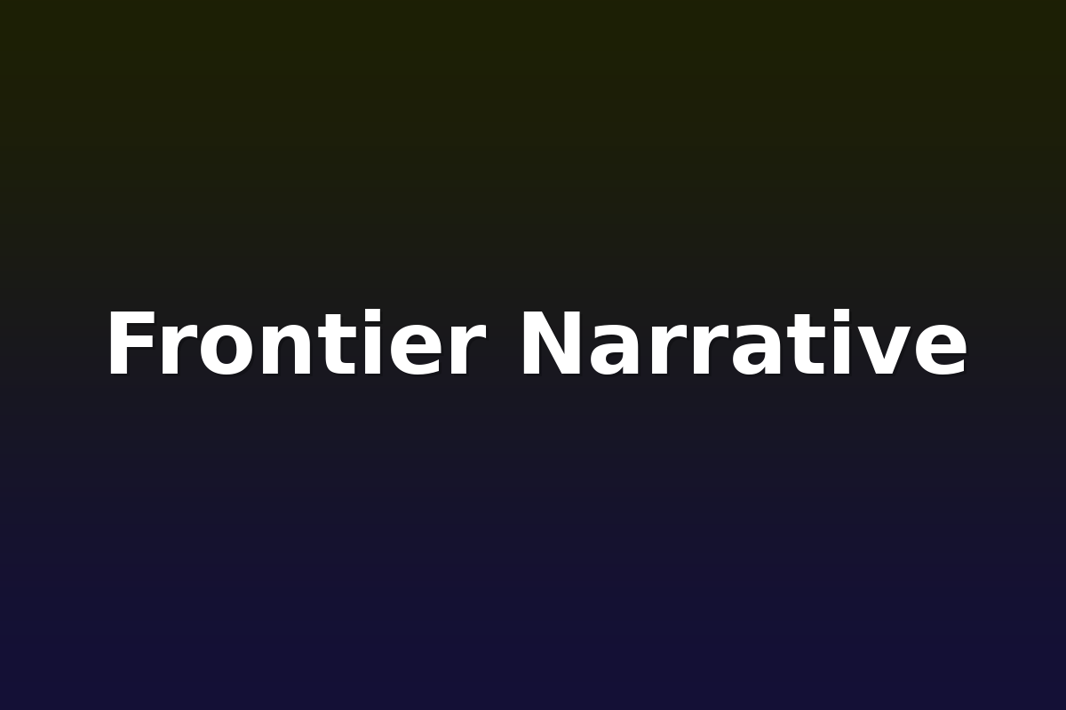 Frontier Narrative