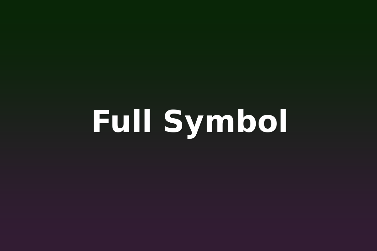Full Symbol