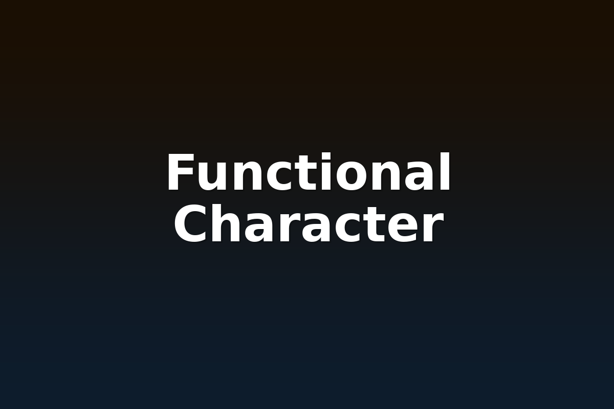 Functional Character