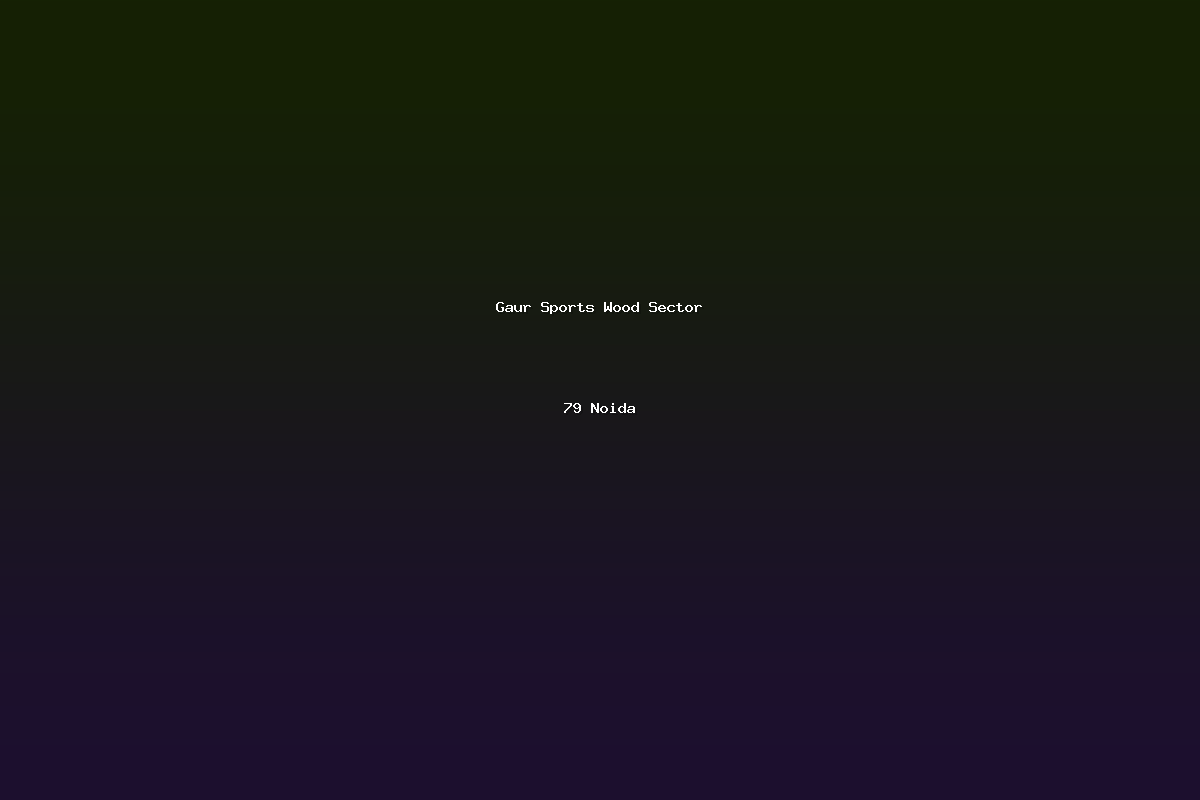 Gaur Sports Wood Sector 79 Noida