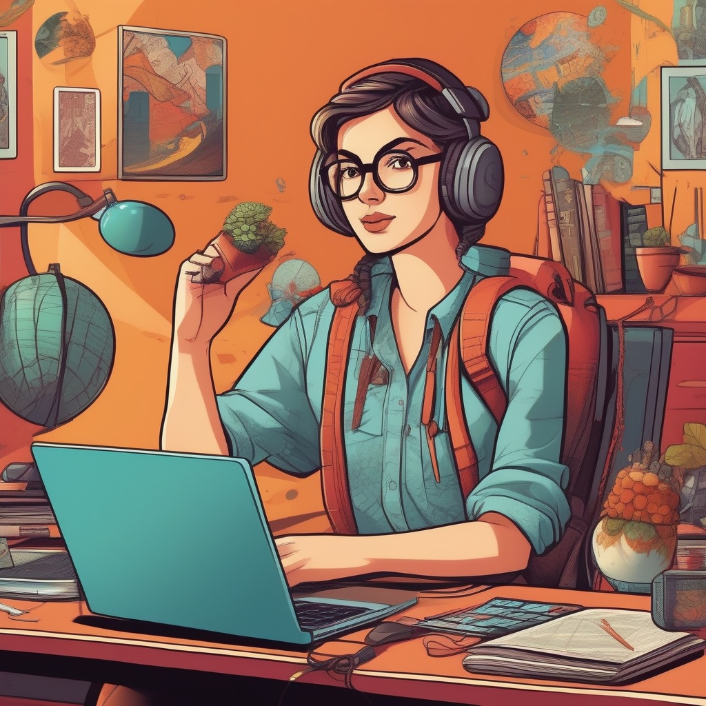 Geek Blogger With Ego Inflation