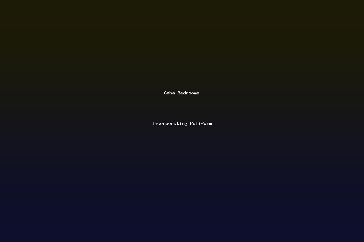 Geha Bedrooms Incorporating Poliform