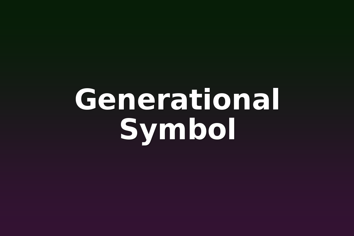 Generational Symbol