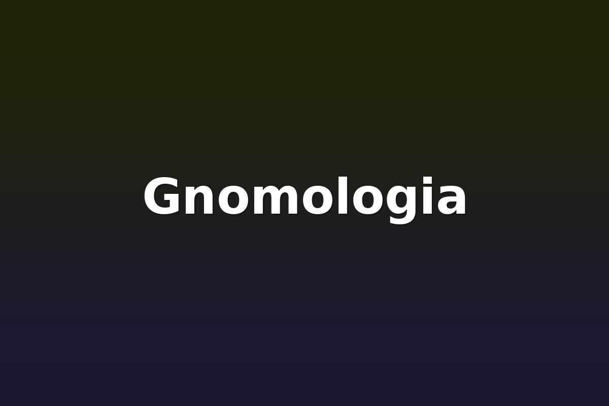 Gnomologia