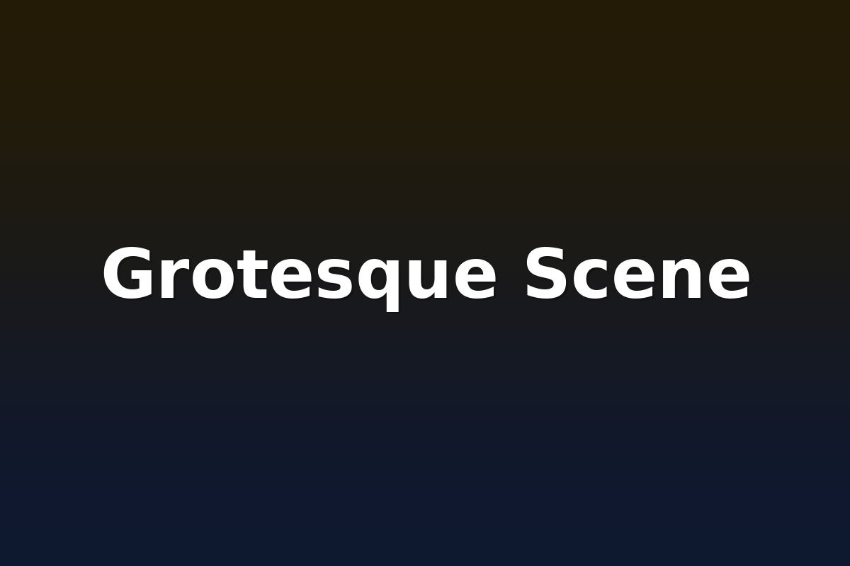 Grotesque Scene