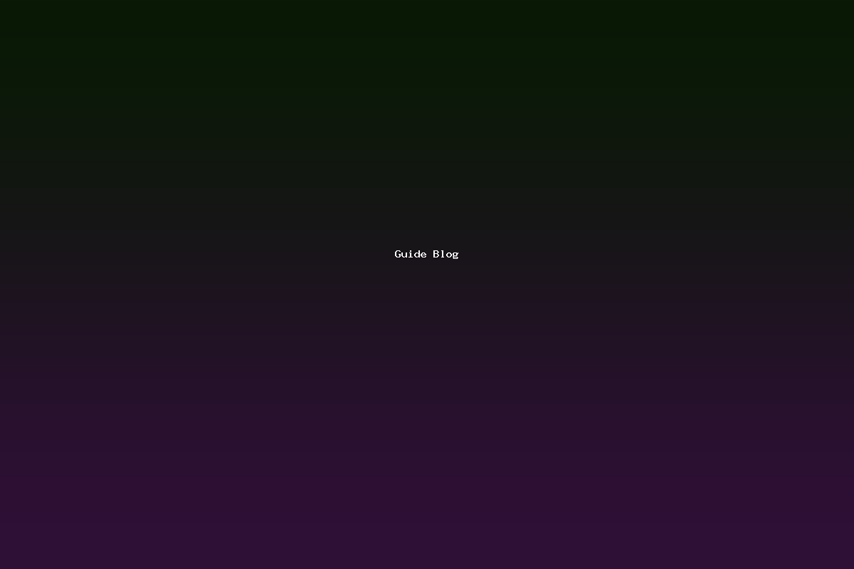 Guide Blog
