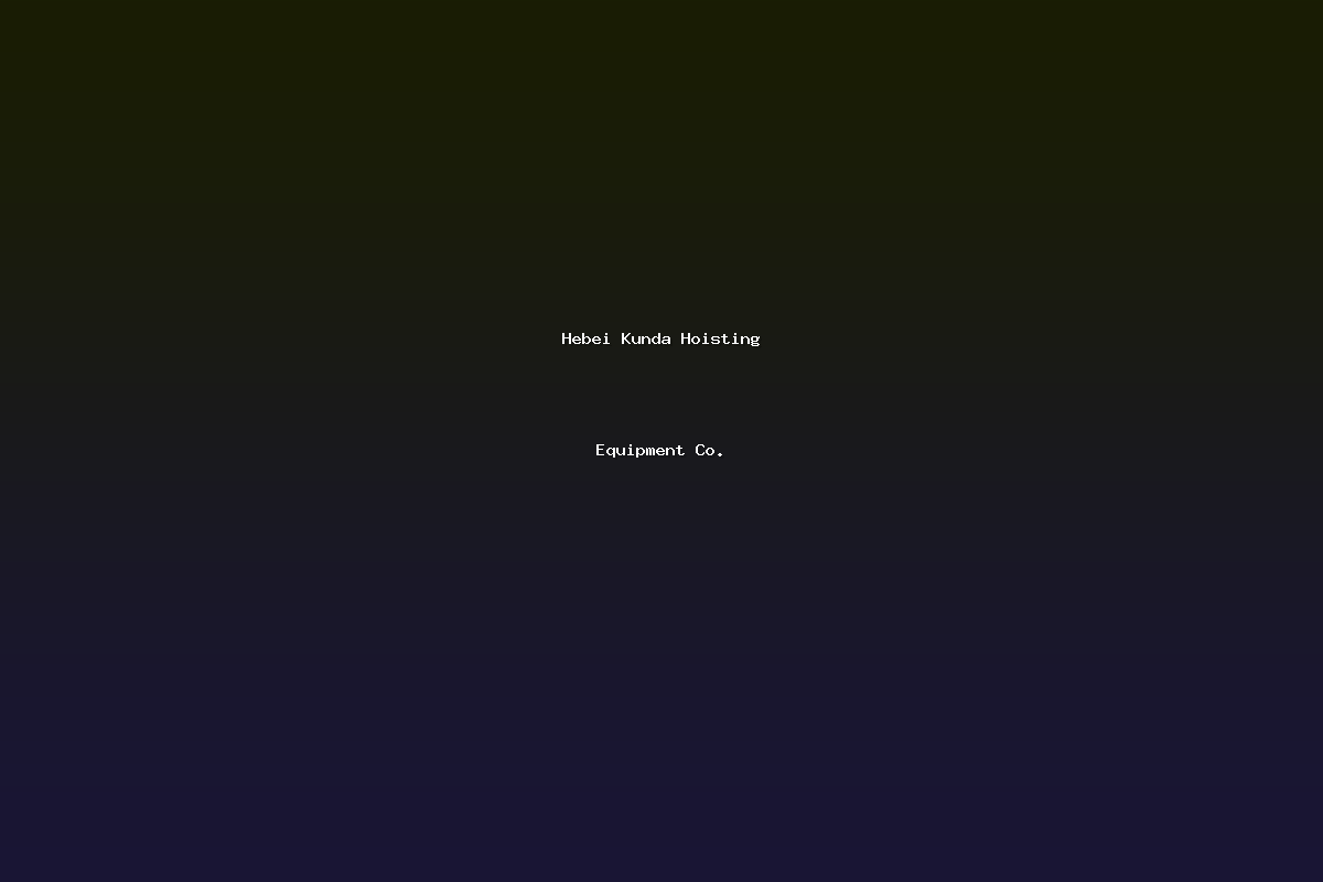 Hebei Kunda Hoisting Equipment Co.