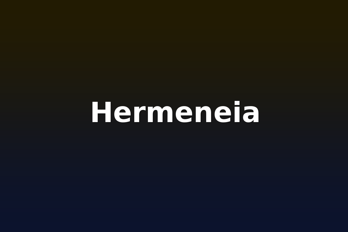 Hermeneia