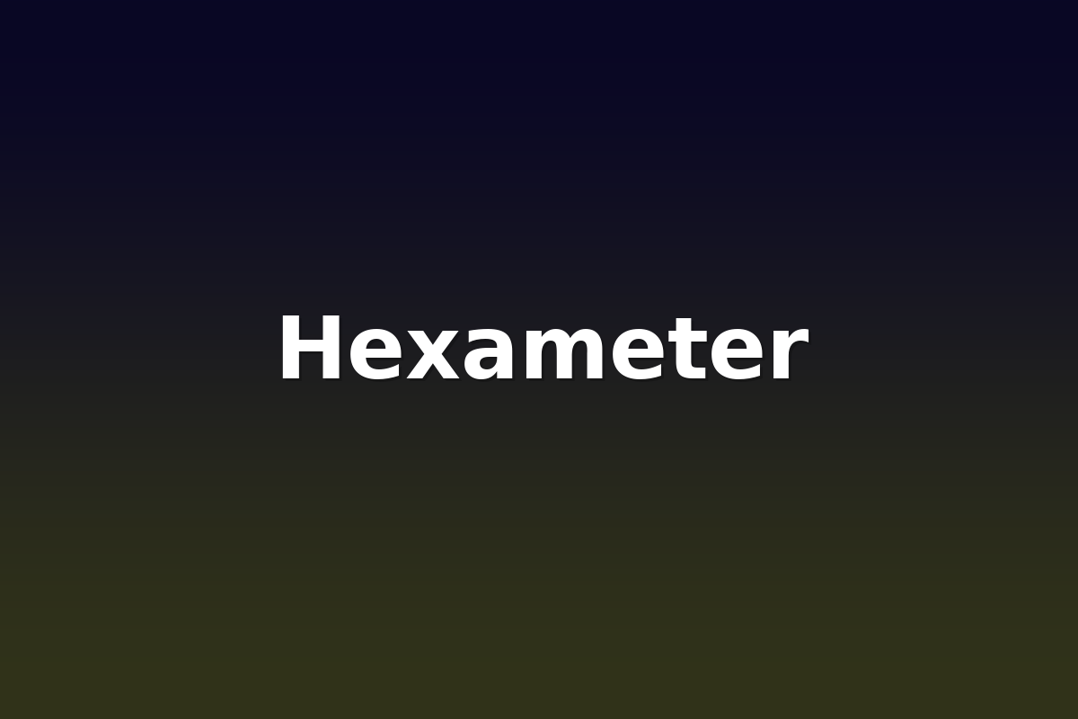 Hexameter