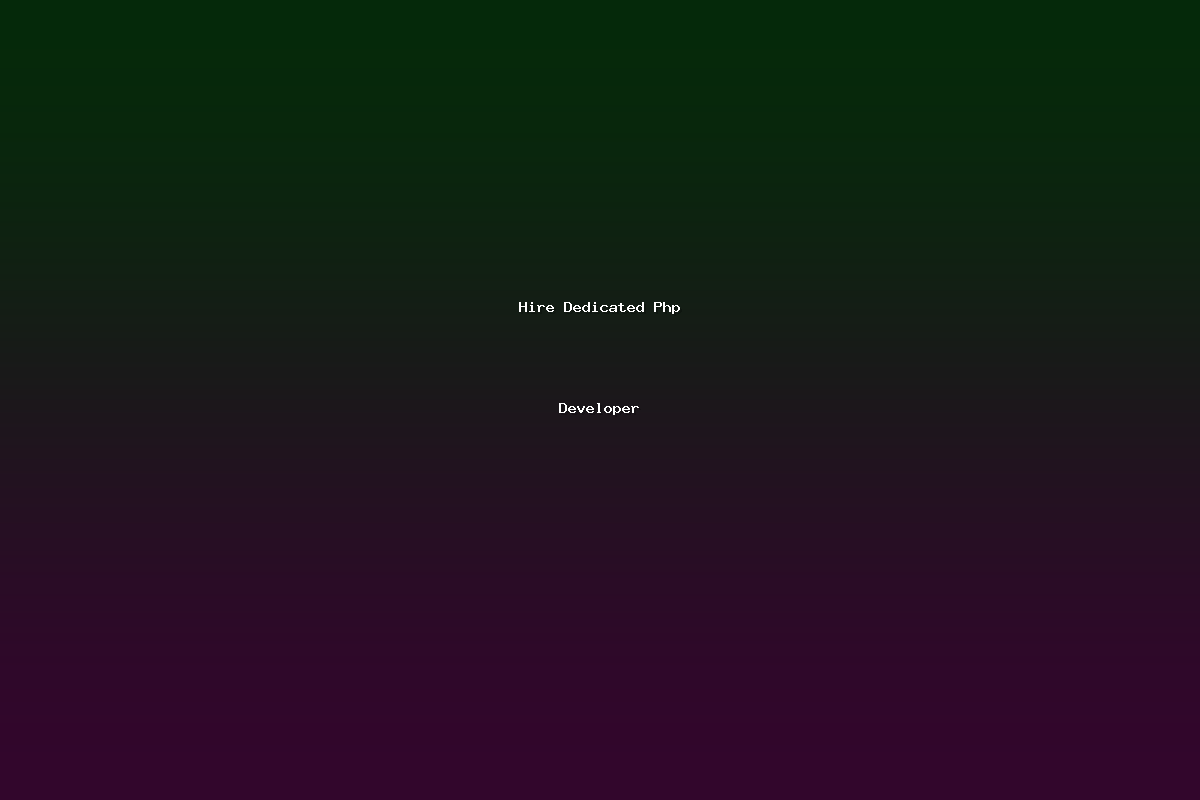 Hire Dedicated Php Developer