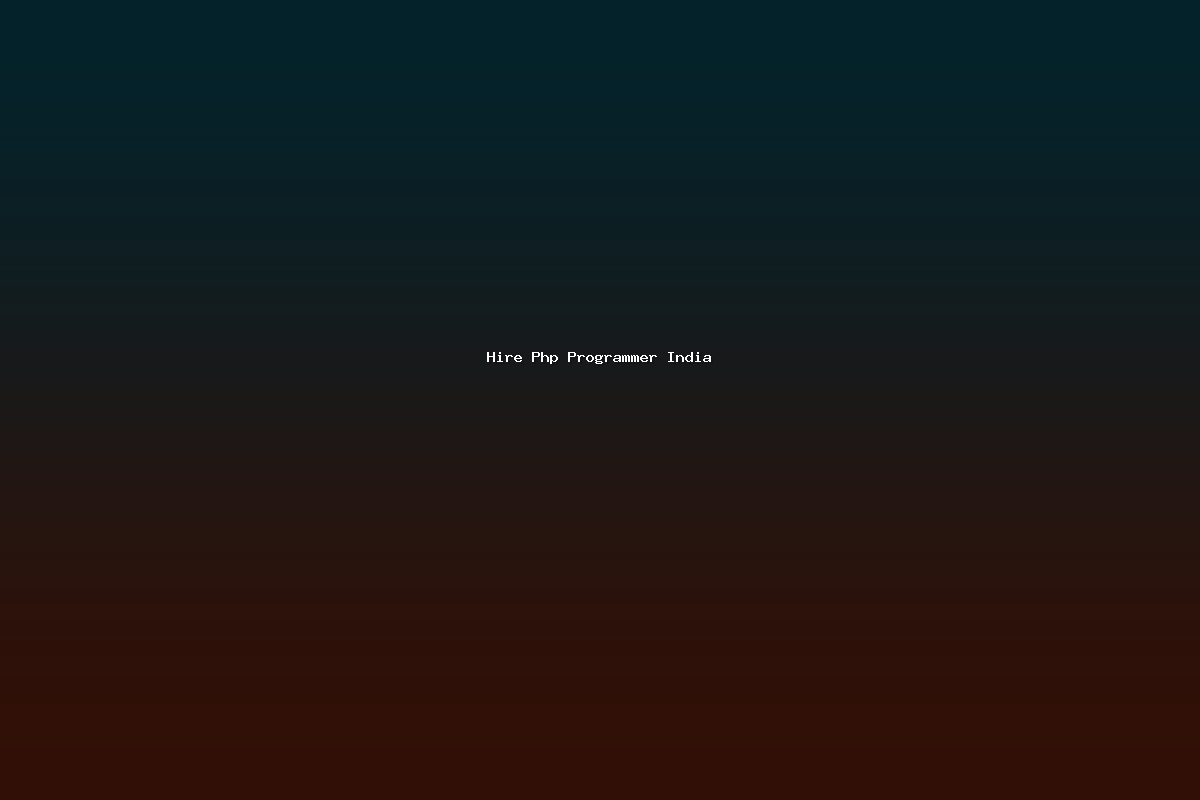 Hire Php Programmer India