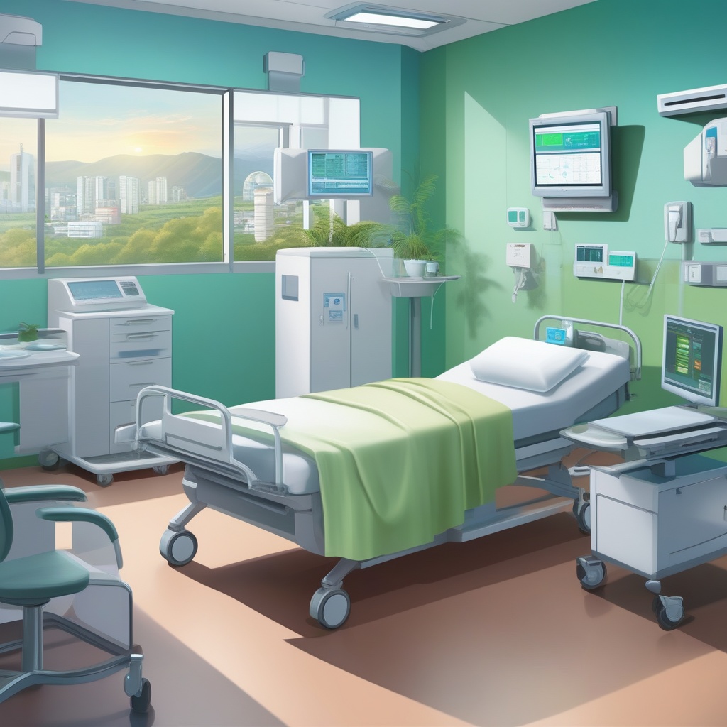 Hospital Room Shows Lots of Opportunities for Software Industry in Future