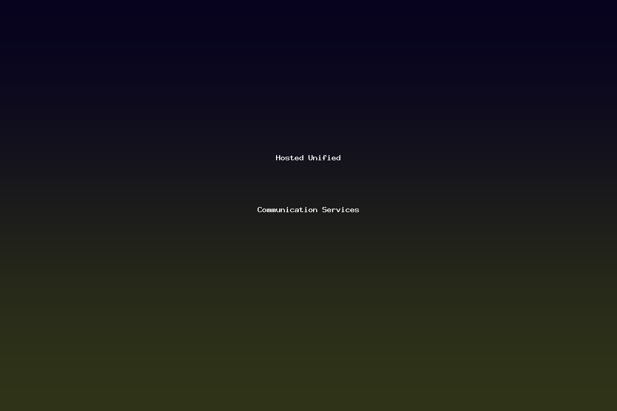 Hosted Unified Communication Services