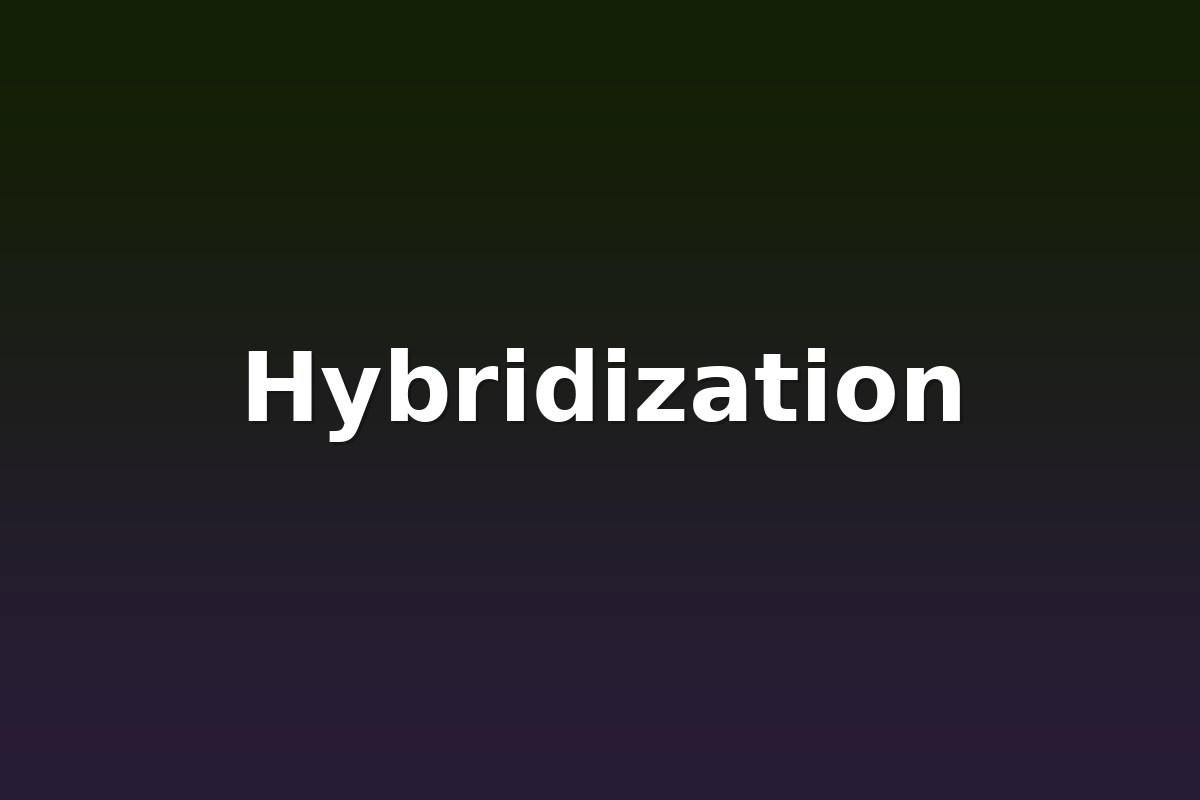 Hybridization