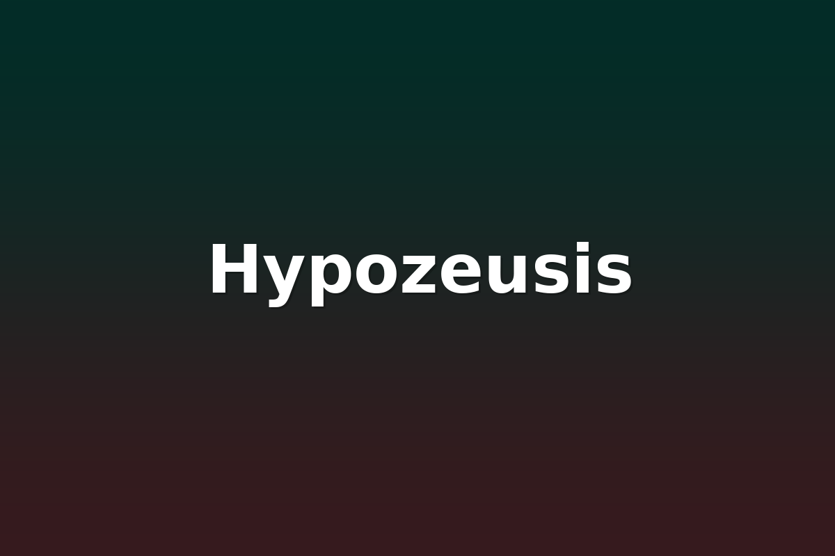 Hypozeusis