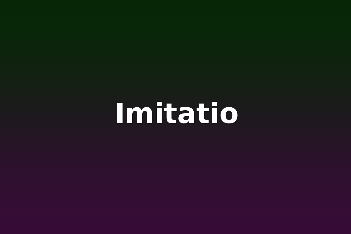 Imitatio