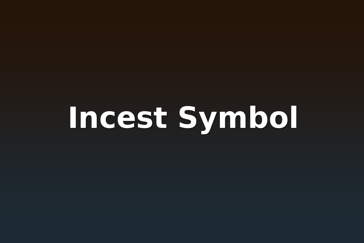 Incest Symbol