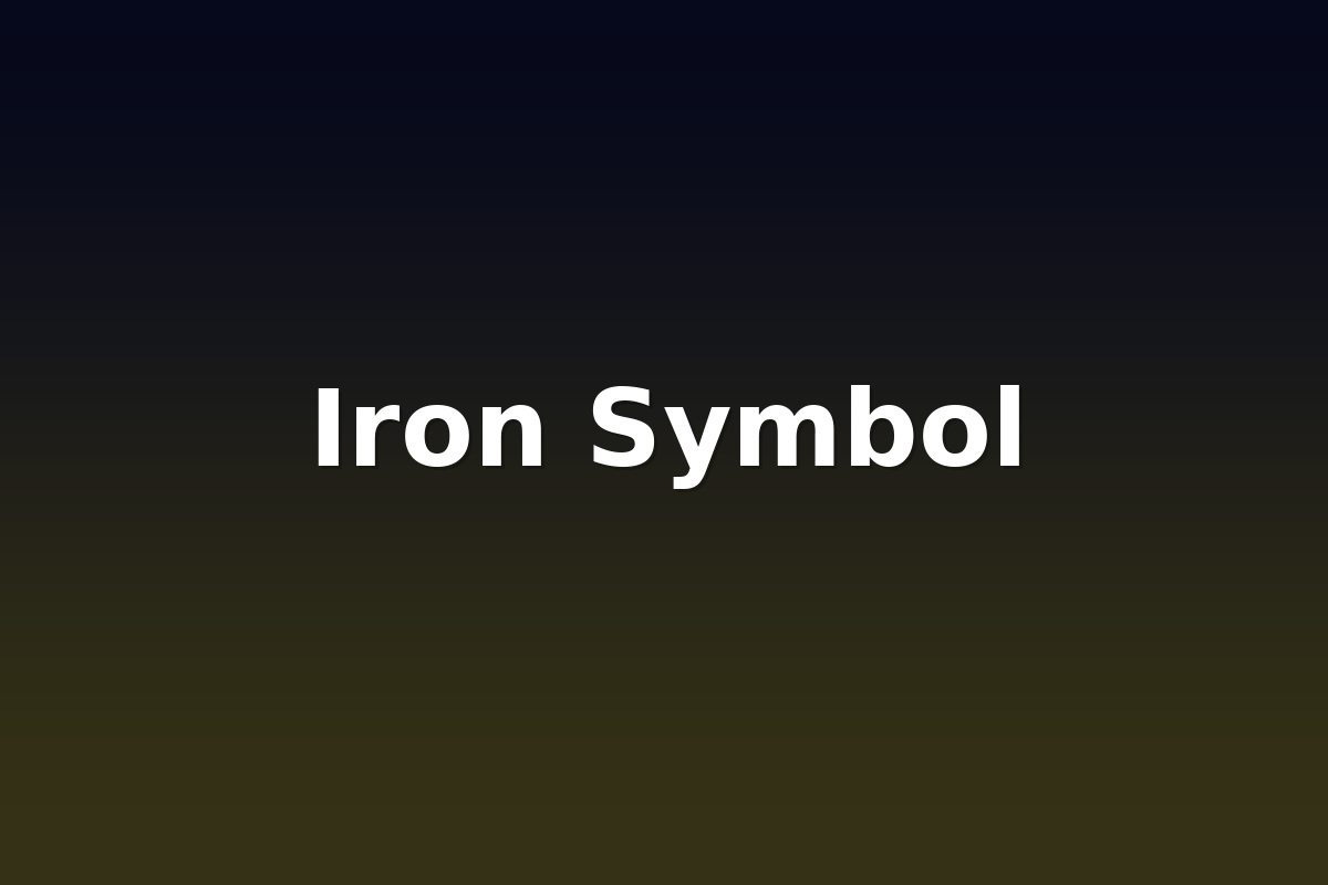 Iron Symbol