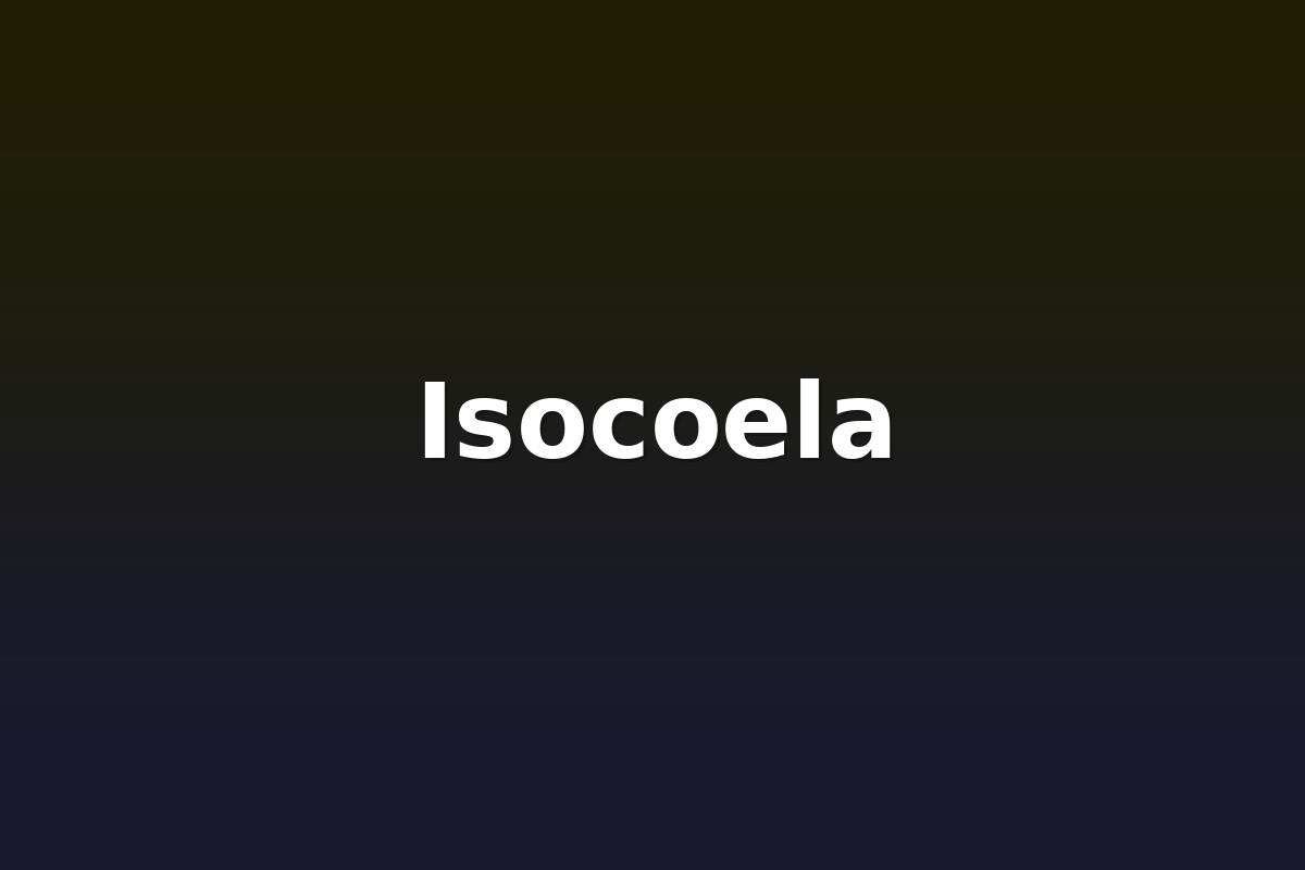 Isocoela