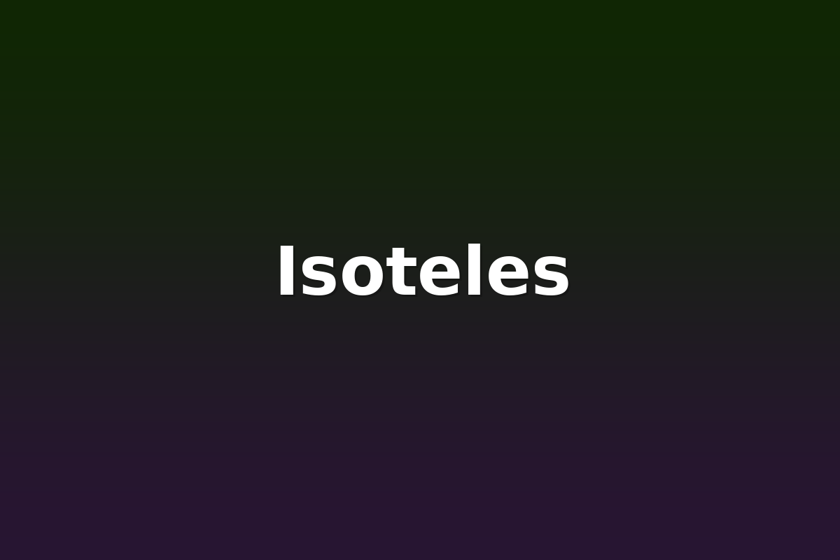 Isoteles