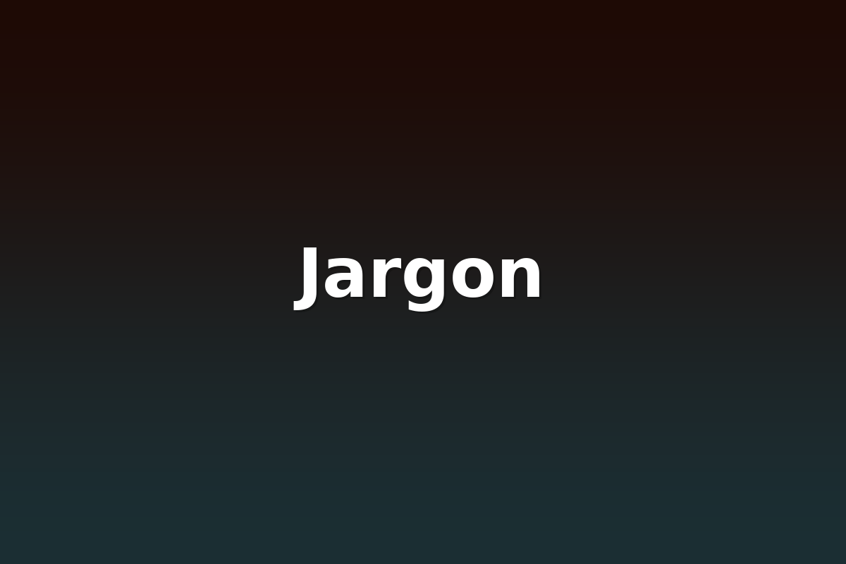 Jargon