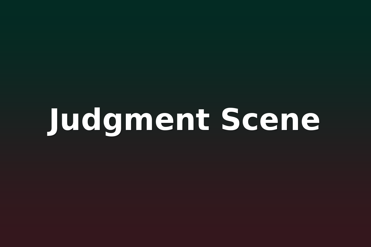 Judgment Scene