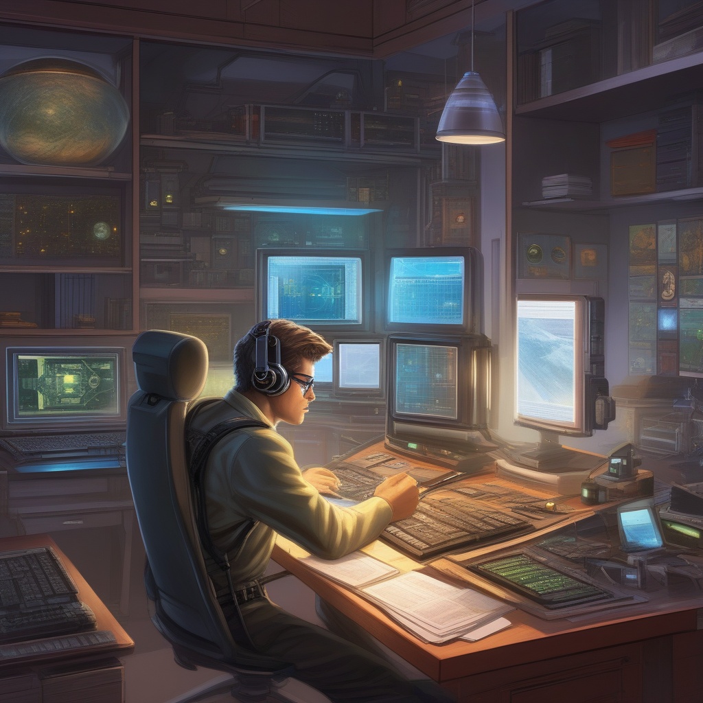 Just A Geek Working The Room