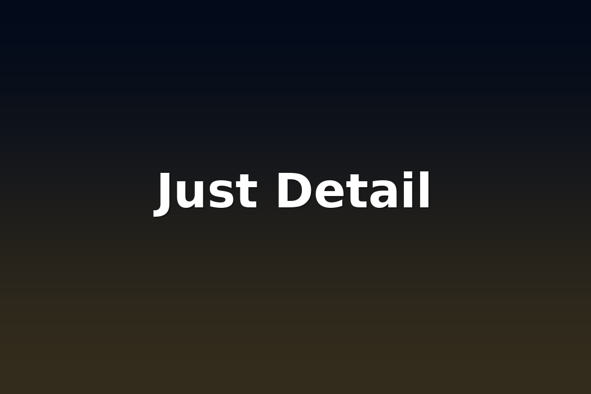 Just Detail