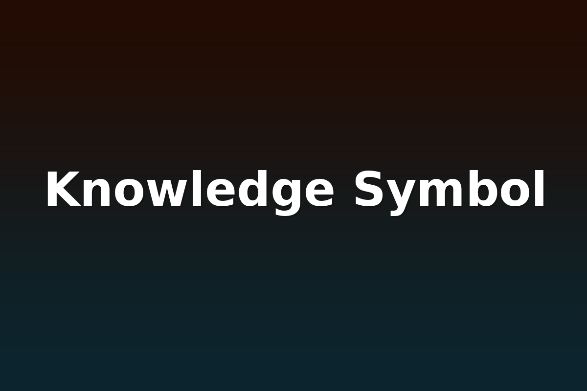 Knowledge Symbol