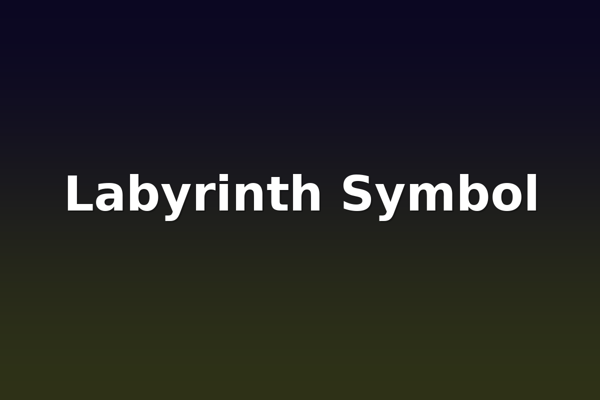 Labyrinth Symbol