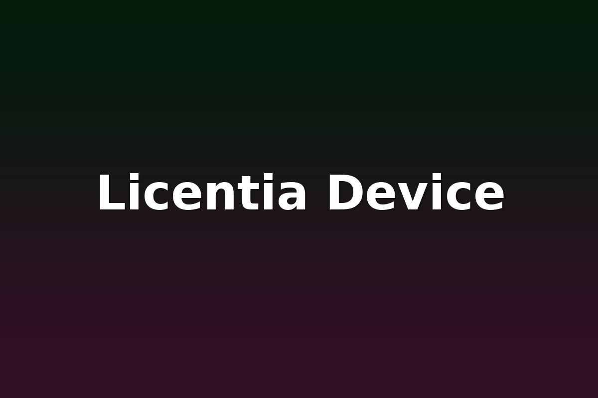 Licentia Device