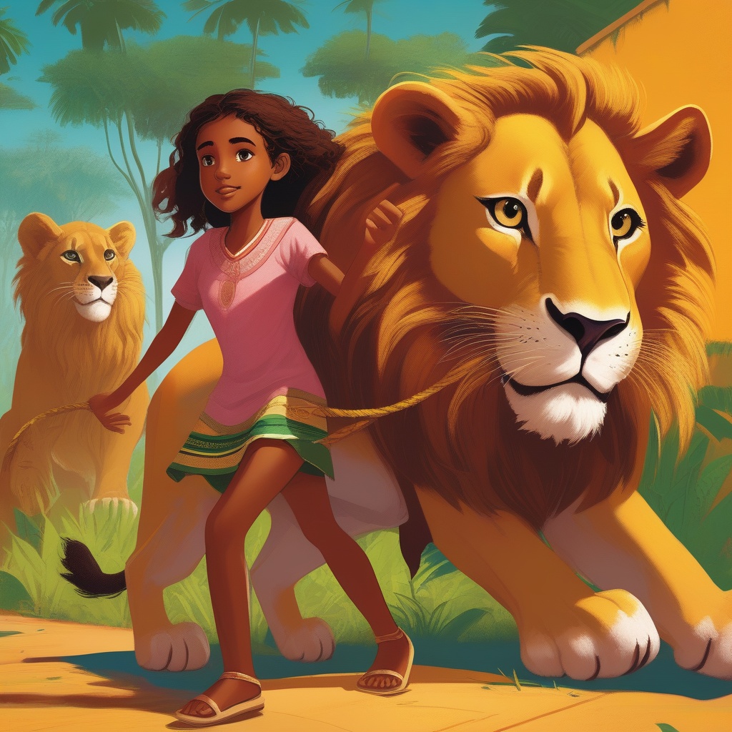 Lions Rescue Ethiopian Girl From Beating