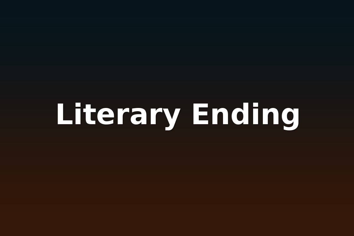 Literary Ending