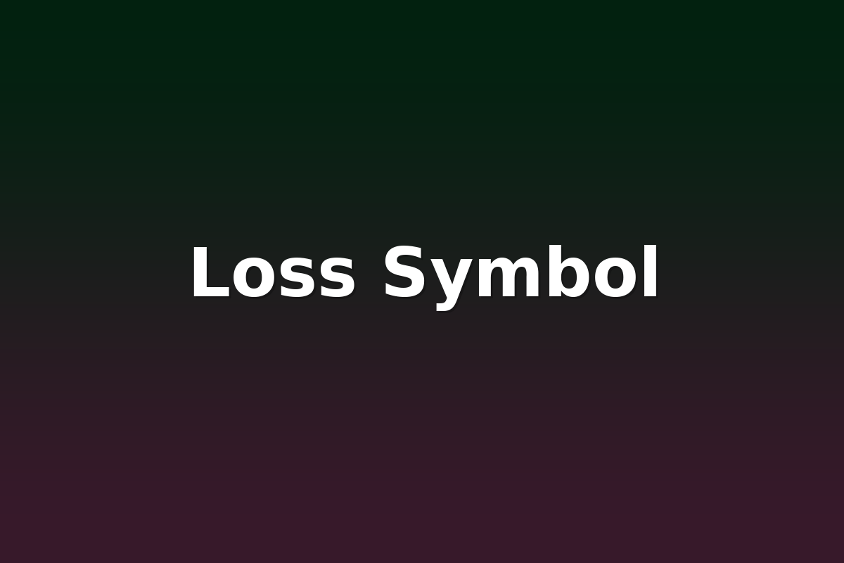 Loss Symbol